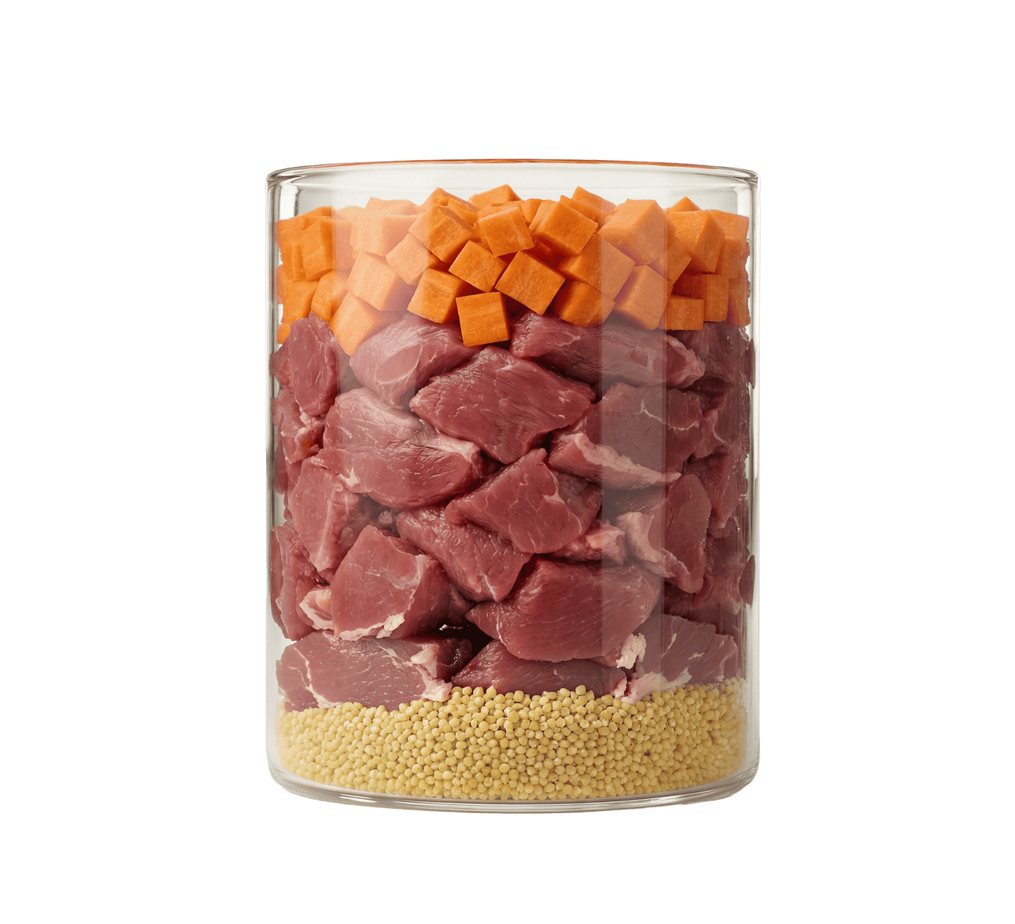 Ente mit Karotten und Hirse