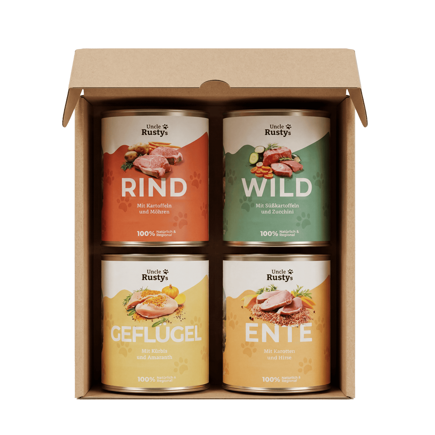 Kennenlern Angebot: 4 Sorten á 400g